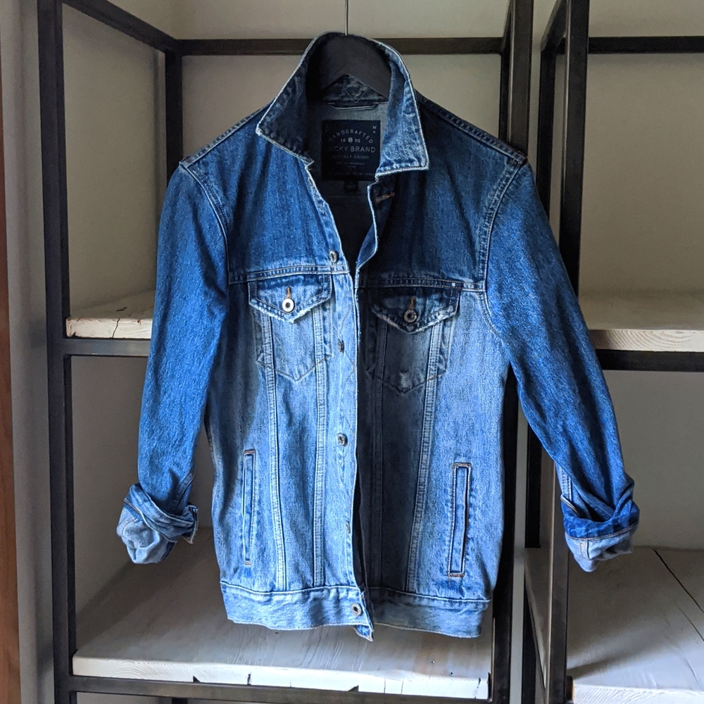 Mild ombre Lucky Brand Denim Jacket